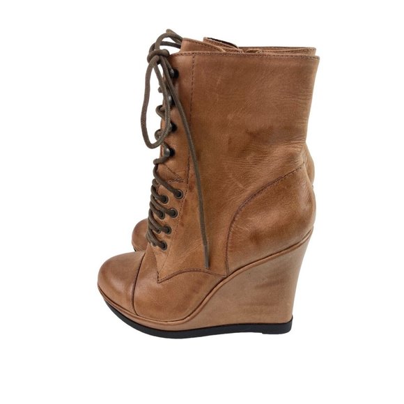 Vince Camuto Brown Ankle Boots - Picture 4 of 9